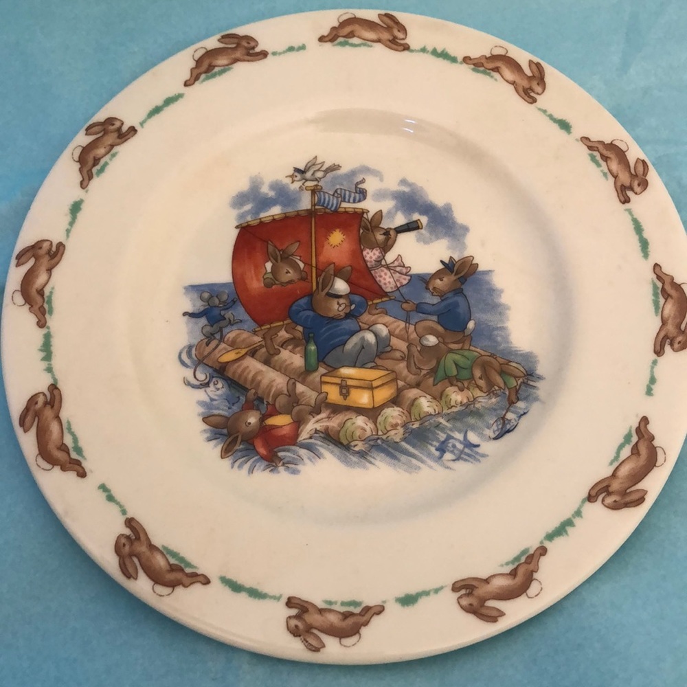 Royal Dalton Bunnykin plate